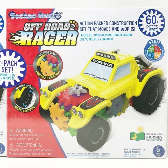 Techno Gears Monster Truck & Off Road Racer 2 Pack - Picture 4 of 8
